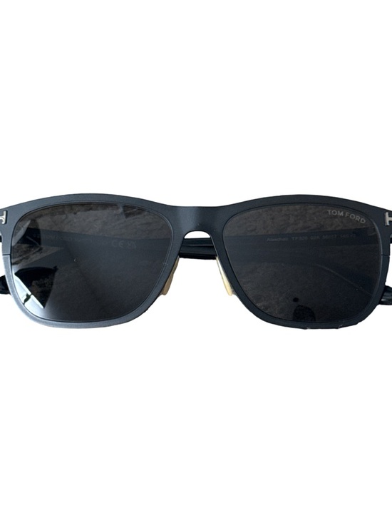 Tom Ford Alasdair Sunglasses Matte Black Metal Gray Lens TF Mens Womens - Picture 6 of 13